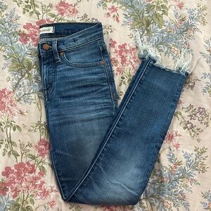 Madewell 9” High-Rise Skinny Crop Jeans